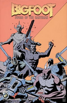 Variant Cover for Bigfoot: Sword of the Earthman #6