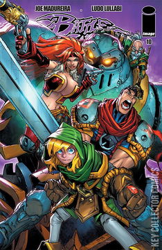 Variant Cover for Battle Chasers #10
