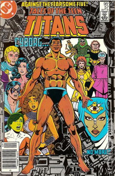 Variant Cover for Tales of the Teen Titans #57