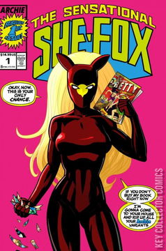 Variant Cover for The Fox: Family Values #1