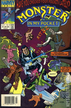 Variant Cover for Monster In My Pocket #2