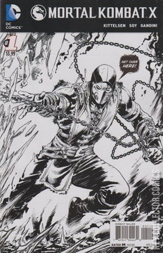 Variant Cover for Mortal Kombat X #1