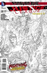 Variant Cover for Justice League #25