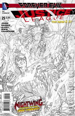 Variant Cover for Justice League #25
