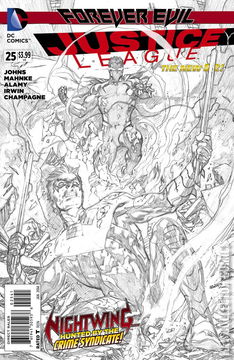 Variant Cover for Justice League #25