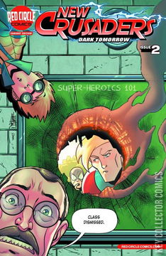 Variant Cover for New Crusaders: Dark Tomorrow #2