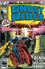 Variant Cover for Ghost Rider #40