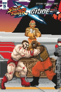 Variant Cover for Street Fighter X G.I. Joe #5