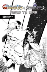 Variant Cover for Thundercats x Silverhawks: Road to War #1