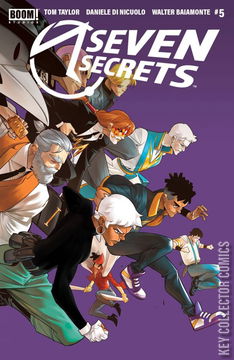 Variant Cover for Seven Secrets #5