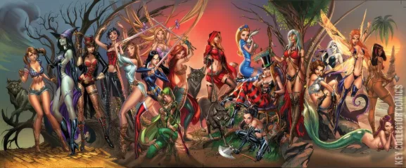 Cover for Grimm Fairy Tales #100