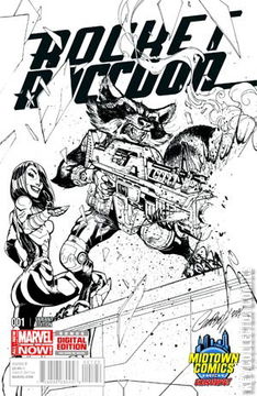 Variant Cover for Rocket Raccoon #1