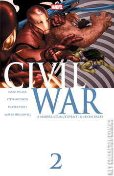 Variant Cover for Civil War #2
