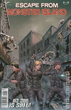 Variant Cover for Escape From Monster Island #2