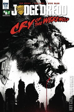 Variant Cover for Judge Dredd: Cry of the Werewolf #1