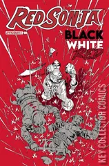 Variant Cover for Red Sonja: Black, White, Red #8