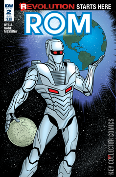 Variant Cover for ROM #2