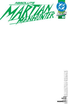Variant Cover for Absolute Martian Manhunter #1