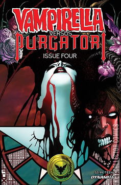 Variant Cover for Vampirella vs. Purgatori #4