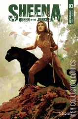 Variant Cover for Sheena, Queen of the Jungle #3