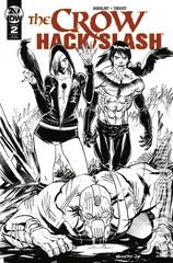 Variant Cover for The Crow: Hack / Slash #2