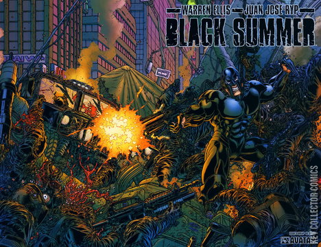 Variant Cover for Black Summer #4