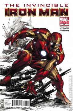 Variant Cover for Iron Man #508