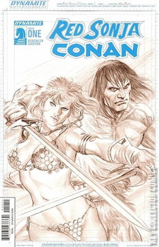 Variant Cover for Red Sonja / Conan #1