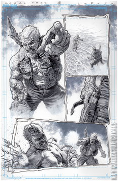 Variant Cover for Olympus Saga: Megalith #1