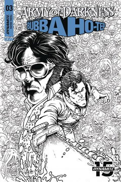 Variant Cover for Army of Darkness / Bubba Ho-Tep #3