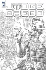 Variant Cover for Judge Dredd: Under Siege #2