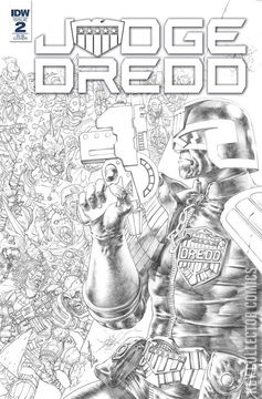 Variant Cover for Judge Dredd: Under Siege #2