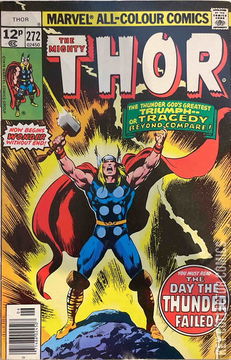 Variant Cover for Thor #272