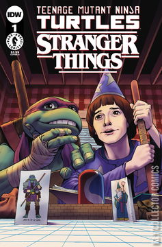 Variant Cover for Teenage Mutant Ninja Turtles / Stranger Things #1