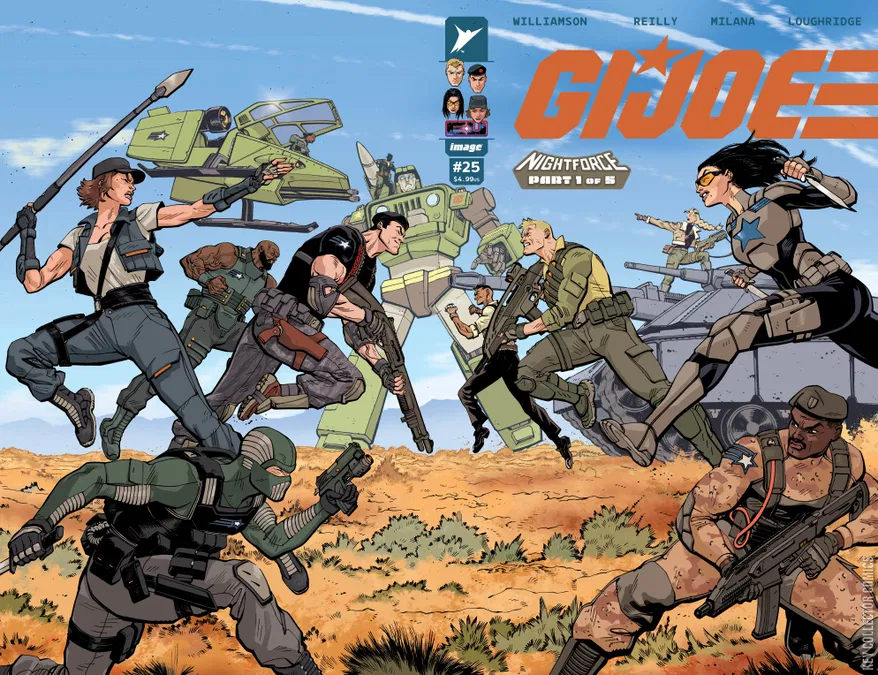 G.I. Joe #25 Cover A Wraparound