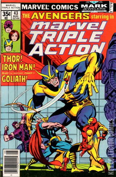 Variant Cover for Marvel Triple Action #43