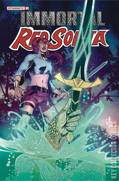 Variant Cover for Immortal Red Sonja #1