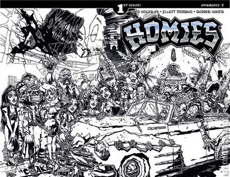 Variant Cover for Homies #1