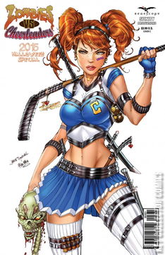 Variant Cover for Zombies vs. Cheerleaders Halloween Special #1