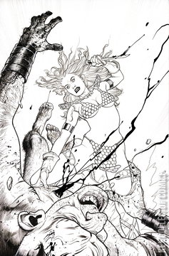 Variant Cover for Red Sonja: Empire of the Damned #2