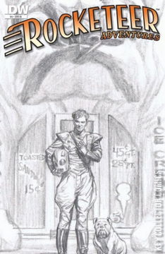 Variant Cover for Rocketeer Adventures #4