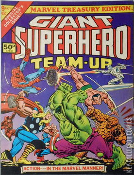 Variant Cover for Marvel Treasury Edition #9