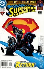 Cover for Superman: The Man of Steel #117