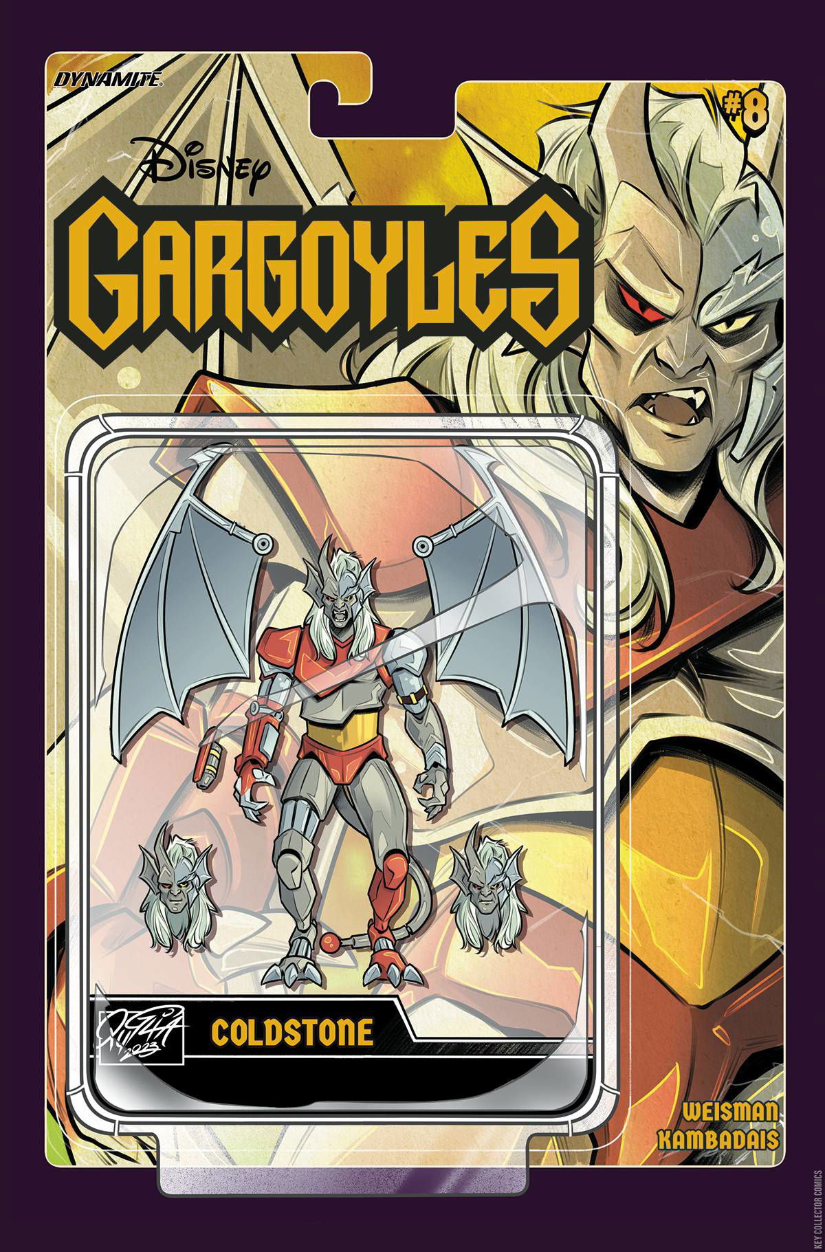 Variant Cover for Gargoyles #8