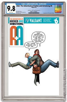 Variant Cover for A&A: The Adventures of Archer & Armstrong #6