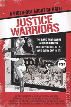 Variant Cover for Justice Warriors #5