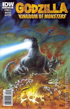 Variant Cover for Godzilla Kingdom of Monsters #2