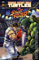 Cover for Teenage Mutant Ninja Turtles vs. Street Fighter #2