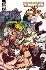 Variant Cover for Teenage Mutant Ninja Turtles vs. Street Fighter #1