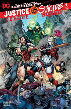 Variant Cover for Justice League vs. Suicide Squad #1
